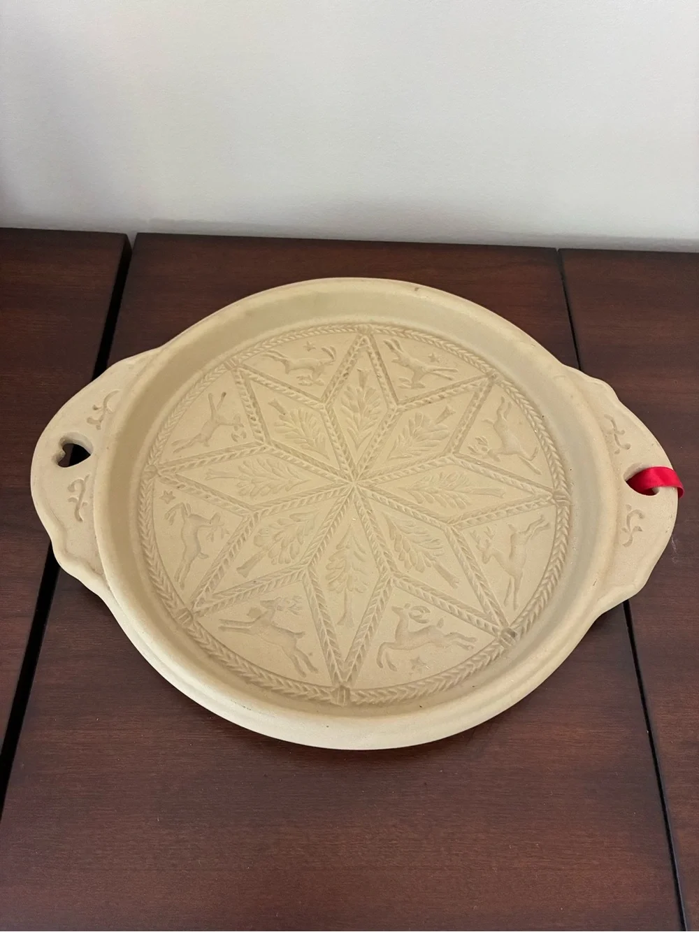 Brown Bag Designs Norwegian Woods Shortbread Baking Pan Mold with Book NWOT